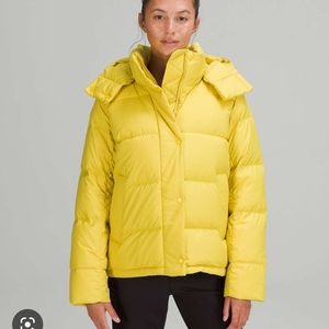 lululemon athletica Yellow Puffer Jacket